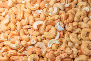 カシューナッツのテクスチャ