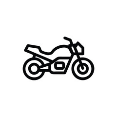 Obraz premium Adobe Illustrator Artwork motorcycle icon vector illustration