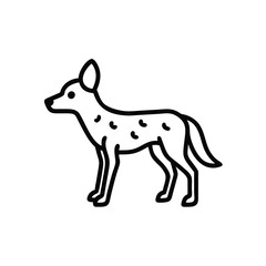 vector illustration of a horse