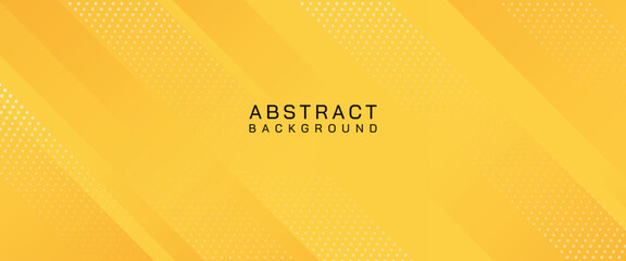 Abstract modern yellow lines background vector illustration