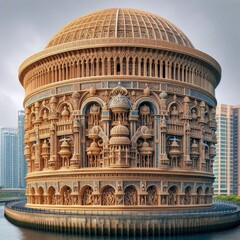 Diagram of Classical Dome Architecture