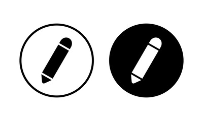 Pencil icon vector illustration. pen sign and symbol. edit icon vector