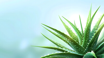Green plant skincare aloe vera picture
