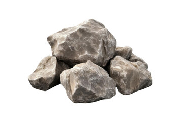 pile of Rocks Sit still on Black, Abstract Landscape
