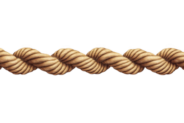 Strong Rope Twists Tightly On Black Background With Textured Elements