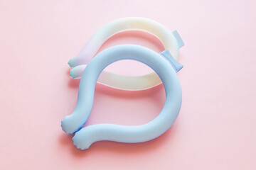 ネッククーラー　アイスリング　夏　首に巻く冷たいリング