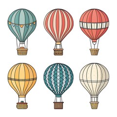 hot air balloons