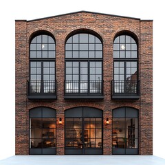 Obraz premium windows of an old building