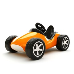 racing car isolated on white background