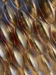 Oval pattern closeup