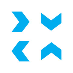right left up down arrow icon