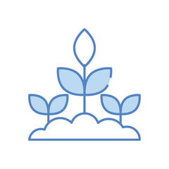 Wheat Farming vector icon stock illustration