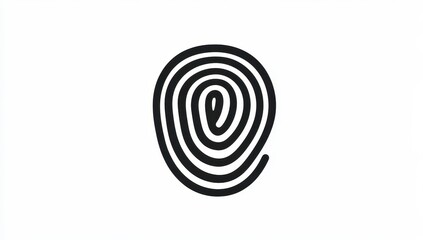 Abstract spiral design