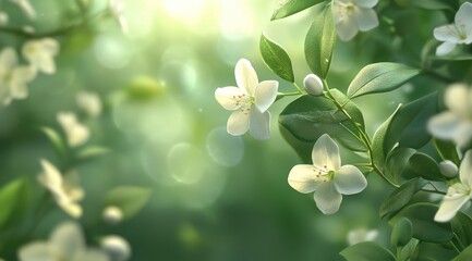 Blossoms in Sunlight