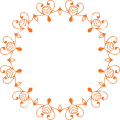 Beautiful flower art and mandala vector design