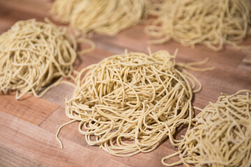 Homemade ramen noodles