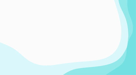 Abstract Teal and White Background Modern Design for Presentations and Websites