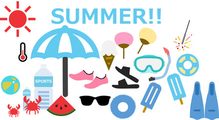 夏休みのイラスト