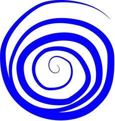 Abstract thick-line drawing resembling a dynamic form, a white background.