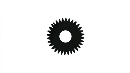 Abstract gear graphic, engineering design, technical illustration, for use in educational material or website background