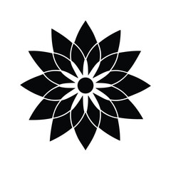 flower icon vector illustration