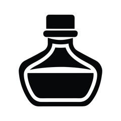 ink bottle icon vector illustration