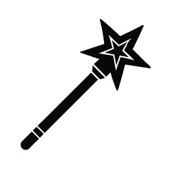 magic wand icon vector illustration