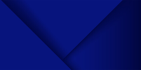 Obraz premium Blue vector abstract geometrical shape modern background