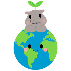 earth and Hippo plant