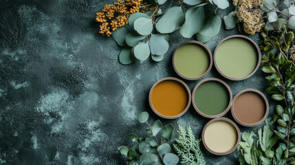 Start by choosing an earth-tone palette for your brand. You can use muted greens (olive, sage), warm browns, and soft neutrals.