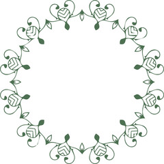 Beautiful flower art and mandala vector design