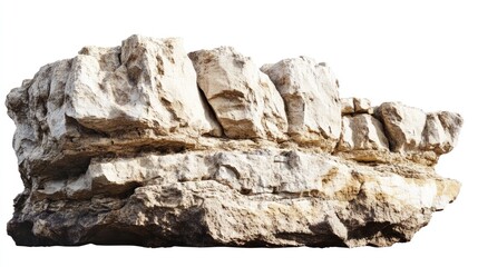 Fototapeta premium Large, textured rock formation (1)