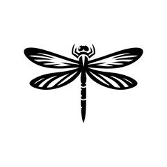 Realistic dragonfly insect vector design with detailed wings and macro elements ideal for wildlife entomology artwork and nature themed illustrations with tropical bug focus