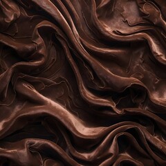 A close-up of a brown fabric with a pattern.