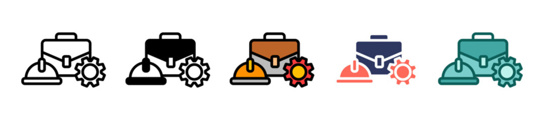 Labor multiple icon