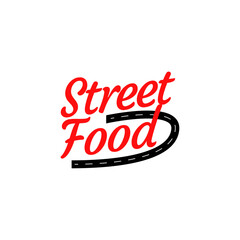 Food festival logo vector template. Design for banner, greeting cards or print.