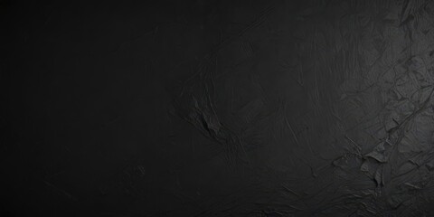 Naklejka premium Black textured paper, aged & worn, grunge detail, background, black