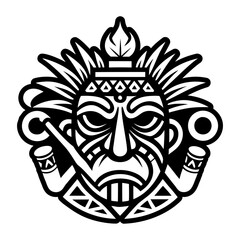 Obraz premium A filled style icon of sacred symbol