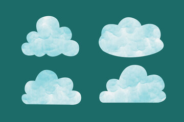 vector cloud icon