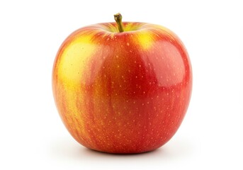 Red Yellow Apple Fruit Fresh Juicy Vitamin Healthy Food Eat Diet Juice Sweet Crisp Snack Image