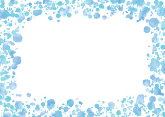 氷の結晶のフレーム