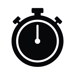 stopwatch timer icon vector illustration