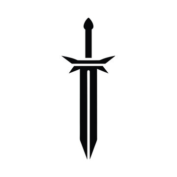 sword blade icon vector illustration
