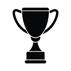 trophy cup icon vector illustration