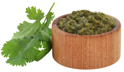 Pesto made of Coriander leaves