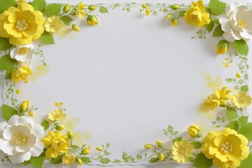 Obraz premium green and yellow color paper