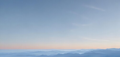 Fototapeta premium Serene light blue pastel sky gradient, smooth texture, sunrise, smooth, color