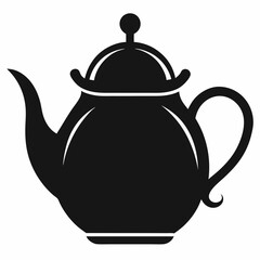 teapot isolated on white background