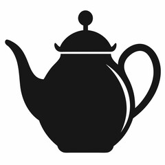 teapot isolated on white background