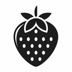 vector strawberry icon
